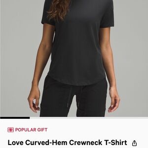 Lululemon love t shirt